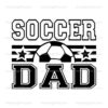 Text reads "Soccer Dad" with a soccer ball and stars in the design.