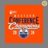 2024 Western Conference Champions Oilers Hockey SVG