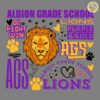 Albion Grade School Go Fight Win SVG