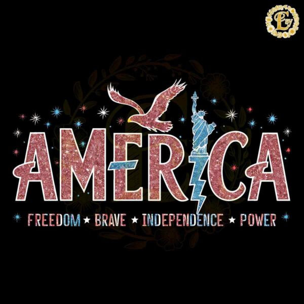 America Freedom Brave Independence Power PNG