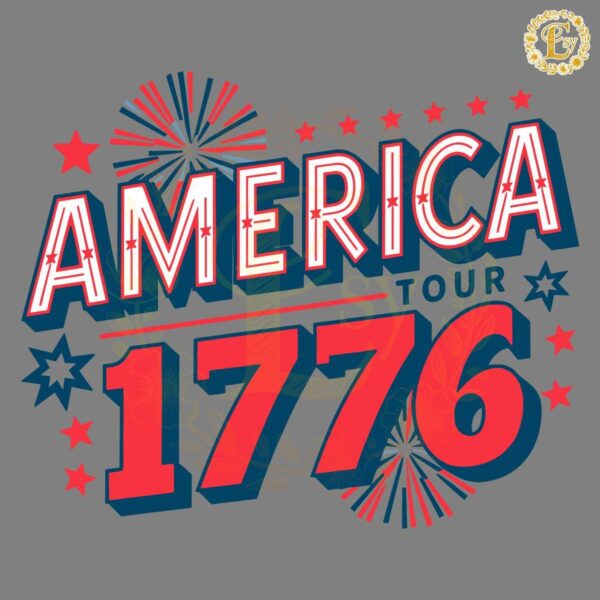 America Tour 1776 Funny Freedom Tour SVG