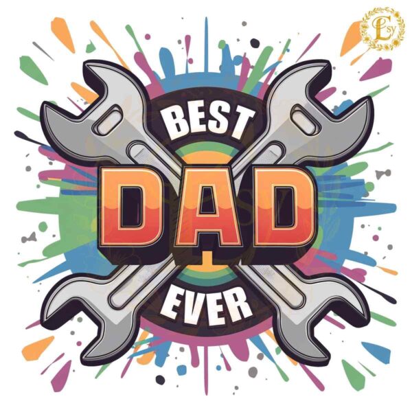 Best Dad Ever Fathers Gift for Dad Mechanic PNG