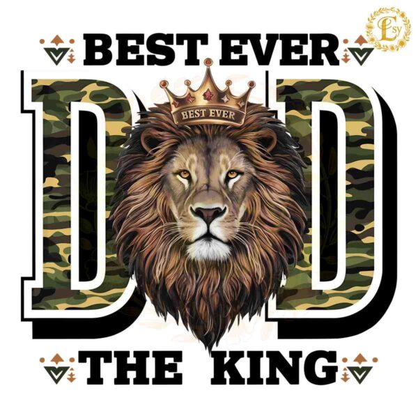 Best Dad Ever King Lino PNG