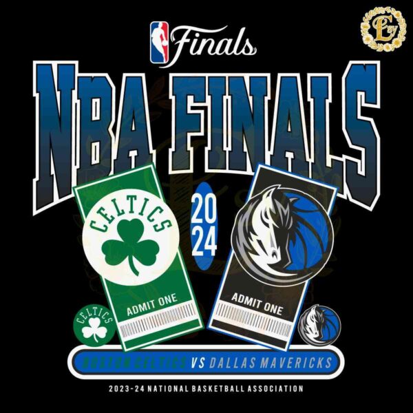 Boston Celtics vs Dallas Mavericks 2024 NBA Finals SVG