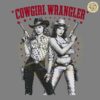 Cowgirl Wrangler Star Pride Month PNG