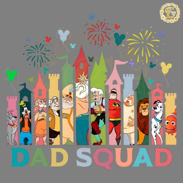 Disney Dad Squad Mouse Dad Characters PNG