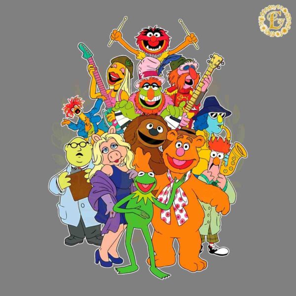 Disney The Muppets Show Characters Group SVG