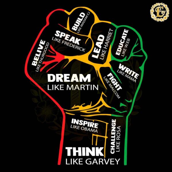 Dream Think Speak Black History Month SVG