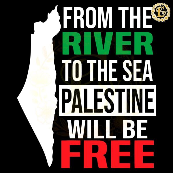 From The River To The Sea Palestine SVG