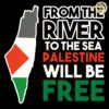 From The River To The Sea Palestine Will Be Free SVG