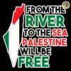 From The The River To The Sea Palestine Map SVG