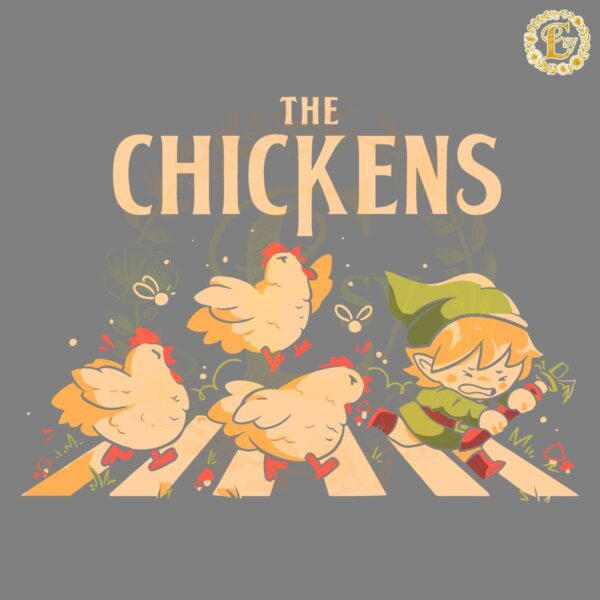 Funny RPG Attacking Chickens Legend of Zelda PNG