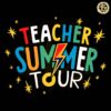 Groovy Teacher Summer Tour Stars SVG