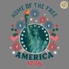 Home Of The Free The Statue of Liberty SVG