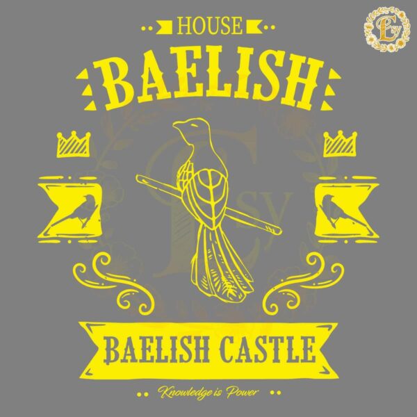 House Baelish The Black Mockingbird SVG