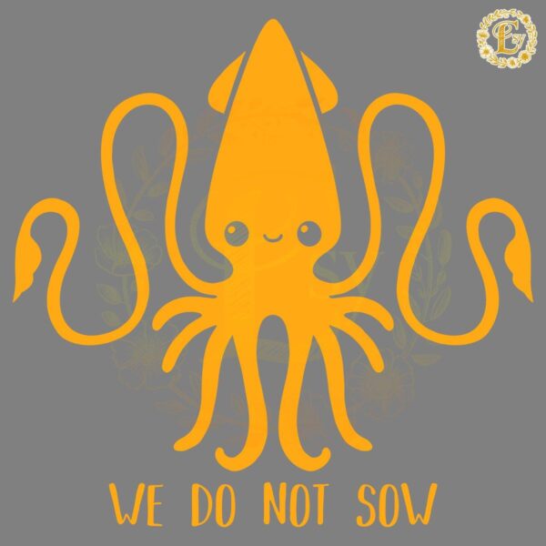 House Greyjoy We Do Not Sow Kawaii Kraken SVG