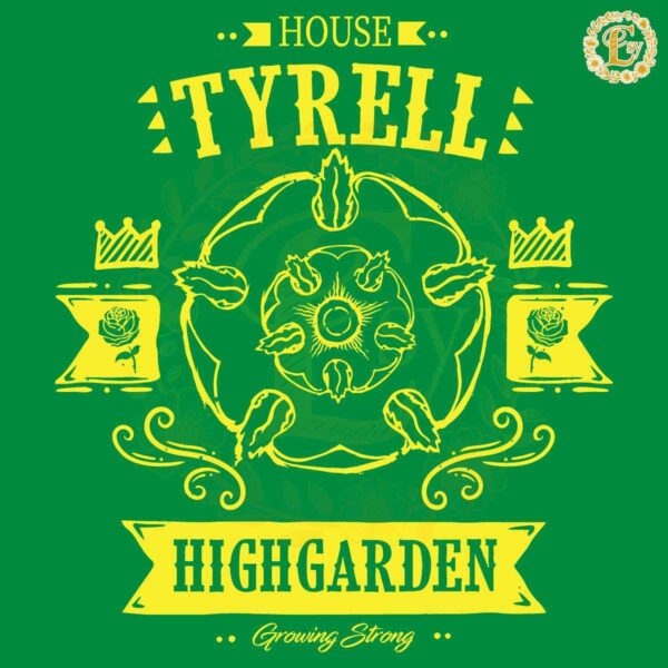 House Tyrell The Golden Rose Highgarden SVG