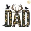 Hunter Dad Deer Hunting Best Buckin Dad Ever PNG