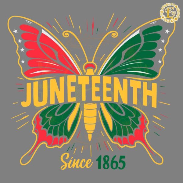 Juneteenth Black History Power Since 1865 SVG