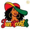 Juneteenth Sun Hat Woman Juneteenth SVG