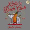 Katies Bach Club Est 2024 Naples Florida PNG