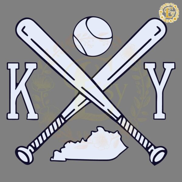 Kentucky Baseball Logo SVG