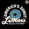 LaMars Donuts and Coffee Americas Donut SVG