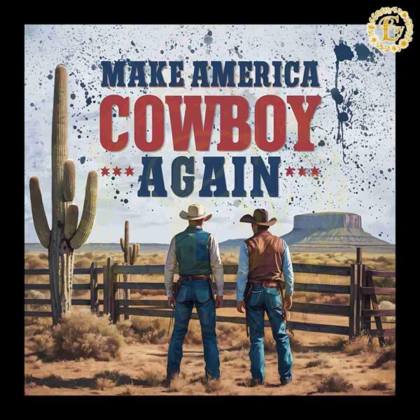 Make America Cowboy Again PNG