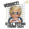 Meme Still Voting Trump 2024 PNG