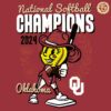 National Softball Champion 2024 Oklahoma Mascot SVG