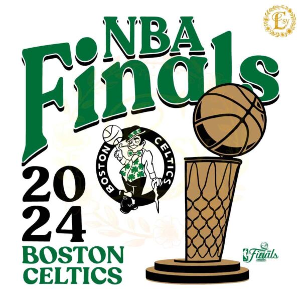 NBA Finals 2024 Boston Celtics SVG