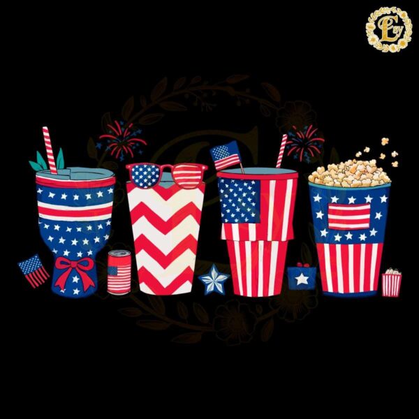 Obsessive Cup Disorder 4th of July PNG