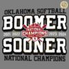 Oklahoma Sooners Boomer Sooner Champions SVG