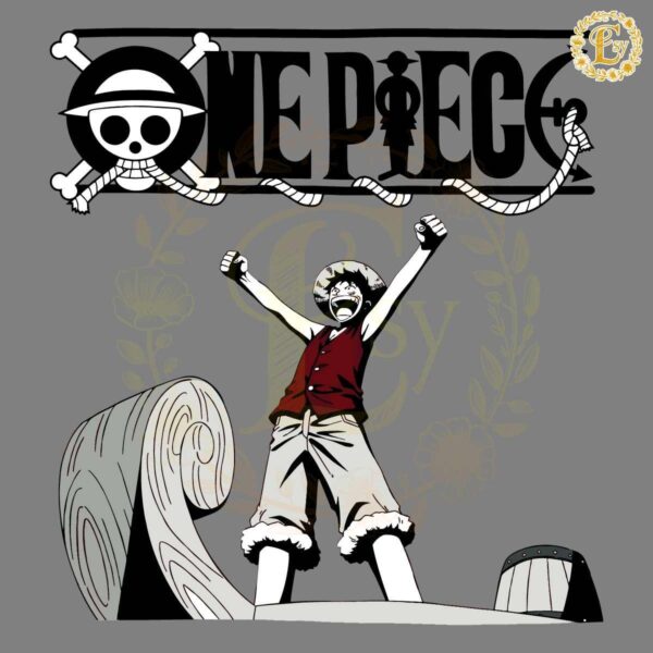 One Piece Monkey D Luffy King Of The Pirates SVG