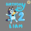 Personalized Bluey Birthday Boy SVG