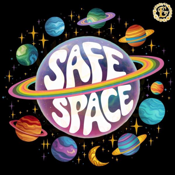 Planet Universe Safe Space Pride Month PNG