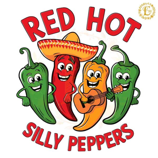 Red Hot Silly Peppers Music Band SVG