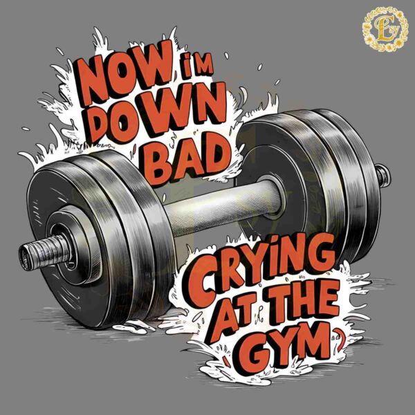 Retro Crying At The Gym Taylor TTPD PNG