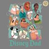 Retro Disney Dad Happy Fathers Day PNG