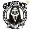 Retro Horror Character Ghostface SVG