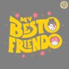 Retro My Besto Friendo Japanese SVG