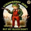 Retro Strawberry Jams But My Glock Dont PNG