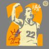 Retro Vintage Caitlin Clark NBA Star SVG