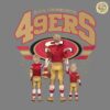 San Francisco 49ers Dad With Boy And Girl PNG