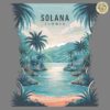 Solana Beach Graphic California Vacation Beach Bum PNG