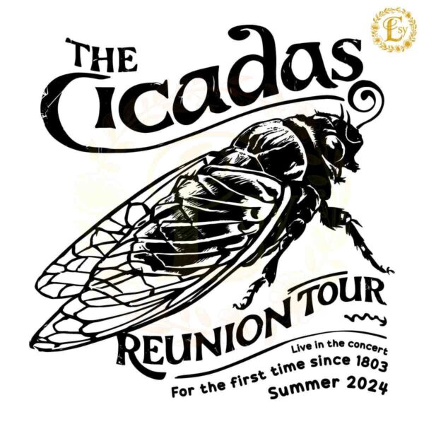 Summer 2024 The Cicadas Reunion Tour SVG