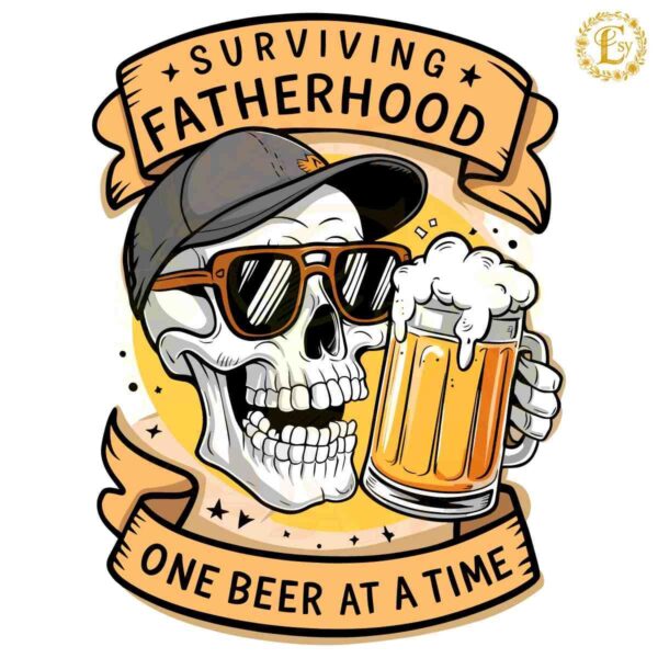 Surviving Fatherhood One Beer At A Time PNG