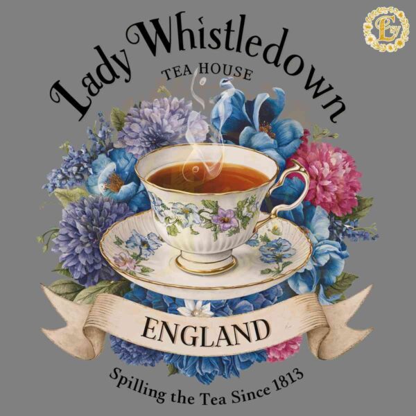 Tea House England Lady Whistledown Floral PNG