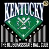 The Bluegrass State Ball Club Kentucky SVG