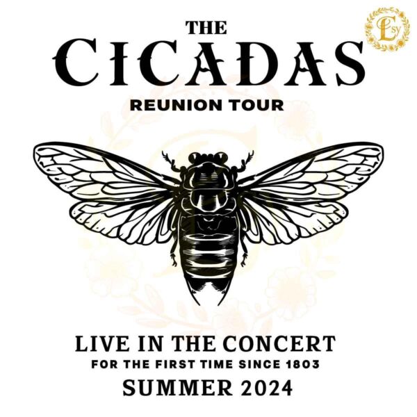 The Cicadas Reunion Tour 2024 SVG